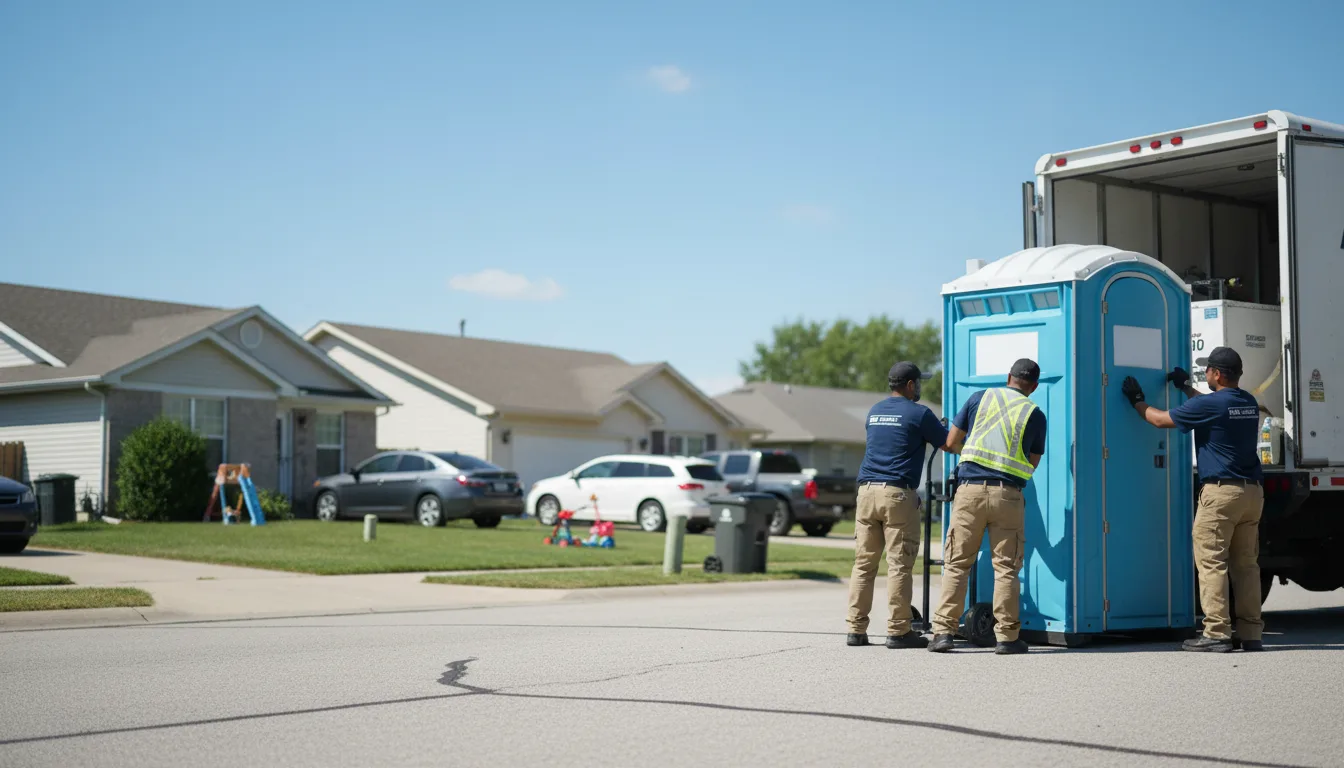 Standard Porta Potty Rentals in Olney, IL near me
